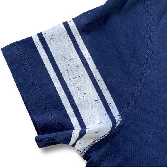 Women's G-III 4Her by Carl Banks Navy New England Patriots T-Shirt • SM • NWOT - Picture 3 of 9